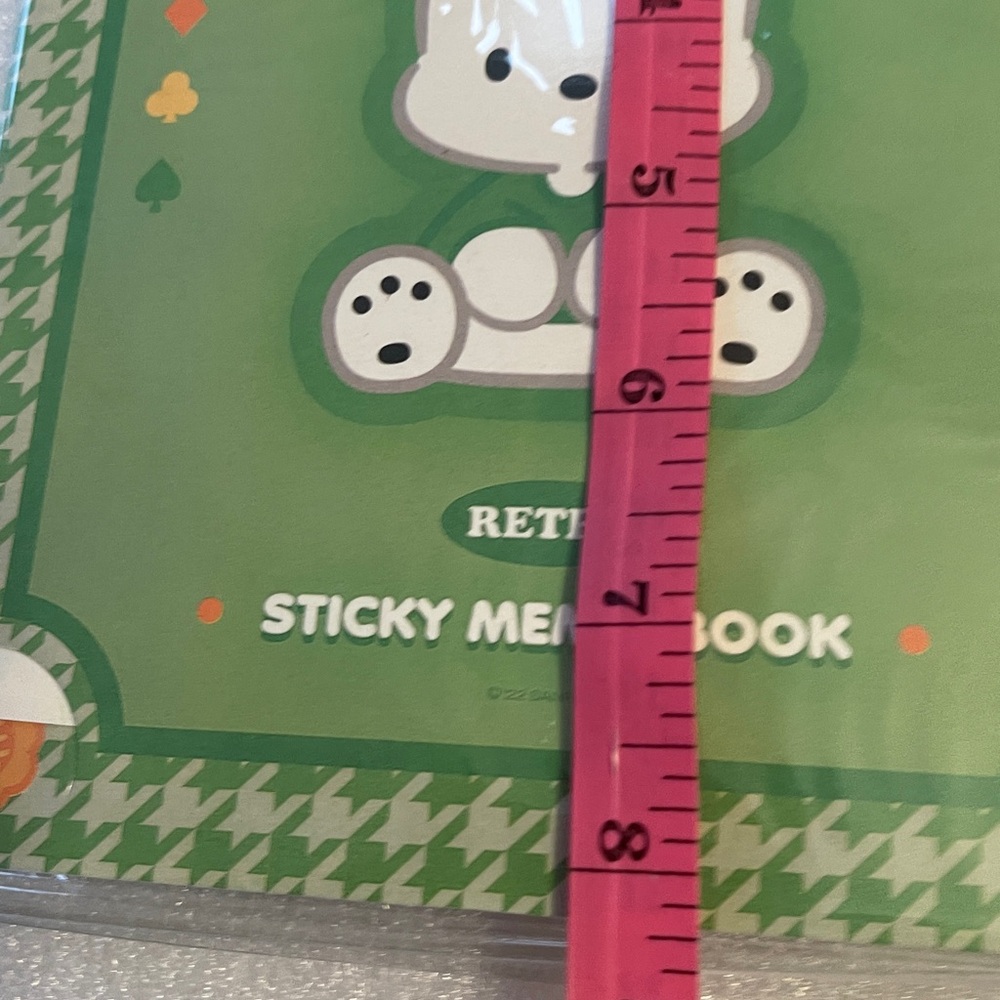 SANRIO FOR HELLO KITTY- POCHACCO XL POST IT NOTES BOOK NIP - Picture 7 of 7